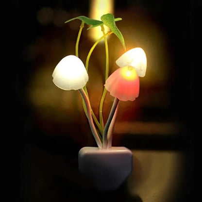 Mushroom Night Lamp – 7 Color Changing LED Sensor Light