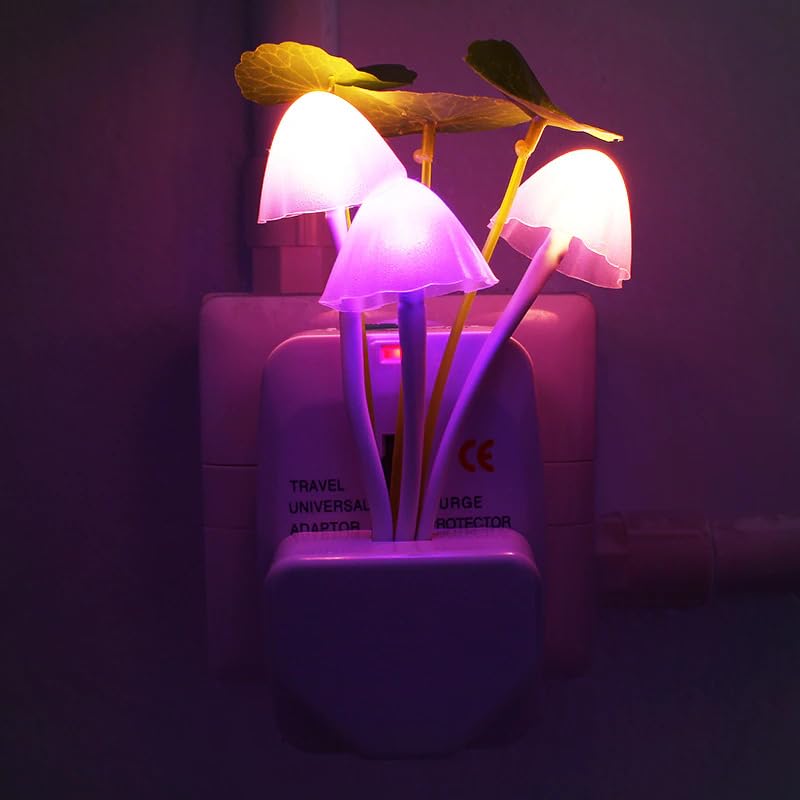 Mushroom Night Lamp – 7 Color Changing LED Sensor Light