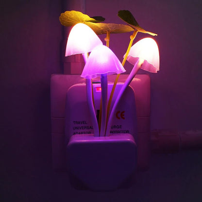Mushroom Night Lamp – 7 Color Changing LED Sensor Light