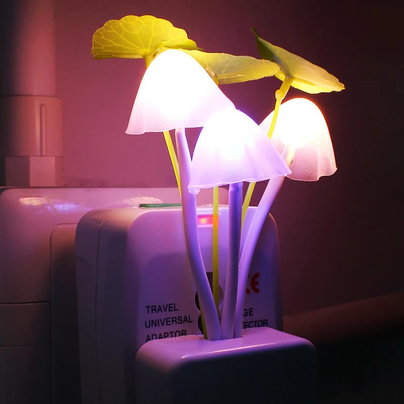 Mushroom Night Lamp – 7 Color Changing LED Sensor Light