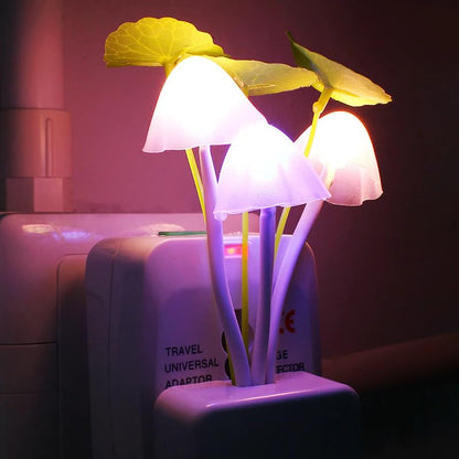 Mushroom Night Lamp – 7 Color Changing LED Sensor Light