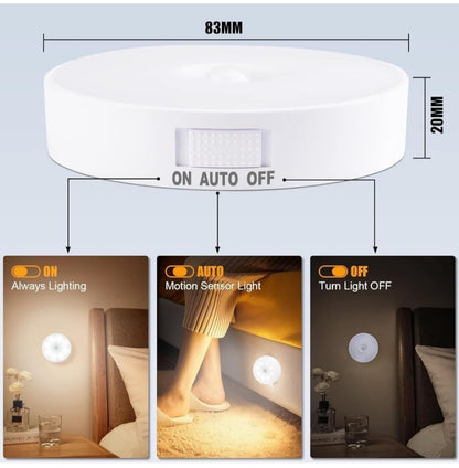 Body Sensor Light – USB Rechargeable Motion Sensor LED Night Light