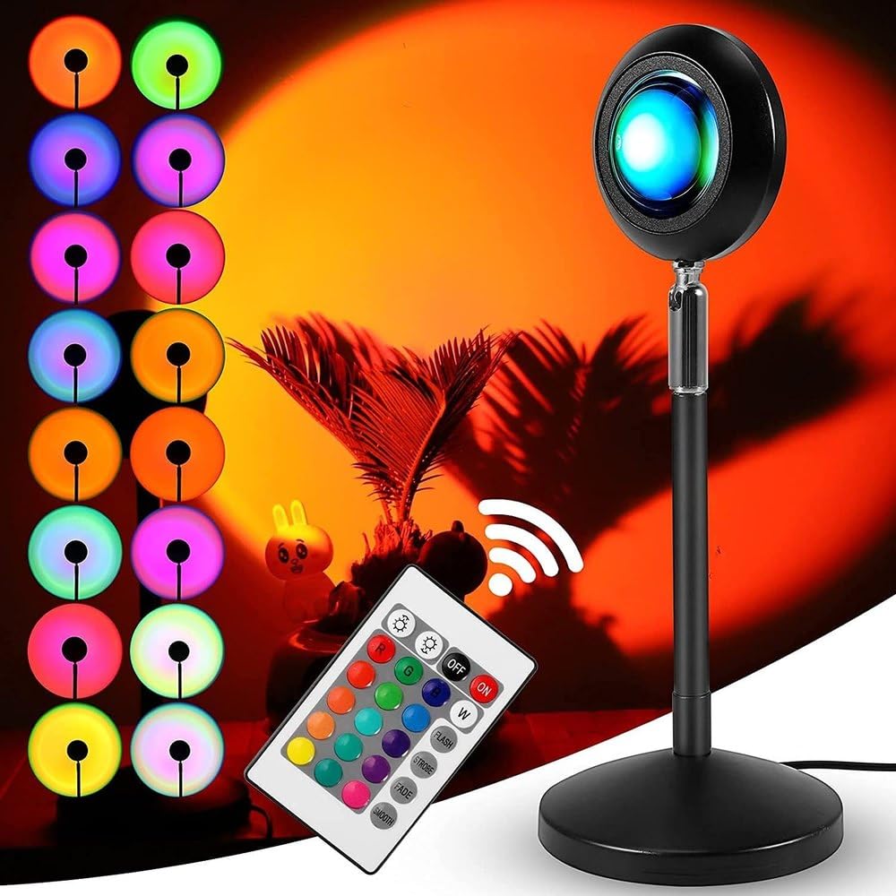 LumiGlow 16-Color Sunset Lamp
