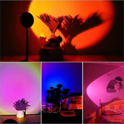 LumiGlow 16-Color Sunset Lamp