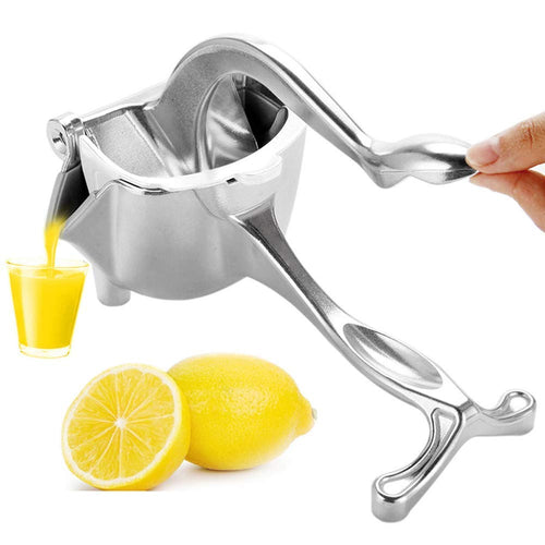 Manual Fruit Juicer Press, Heavy Duty Stainless Steel Citrus Squeezer