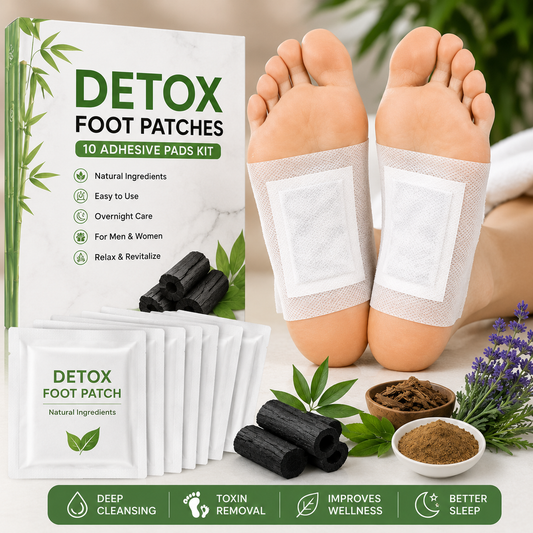 Detox Foot Patches (10 Adhesive Pads Kit)